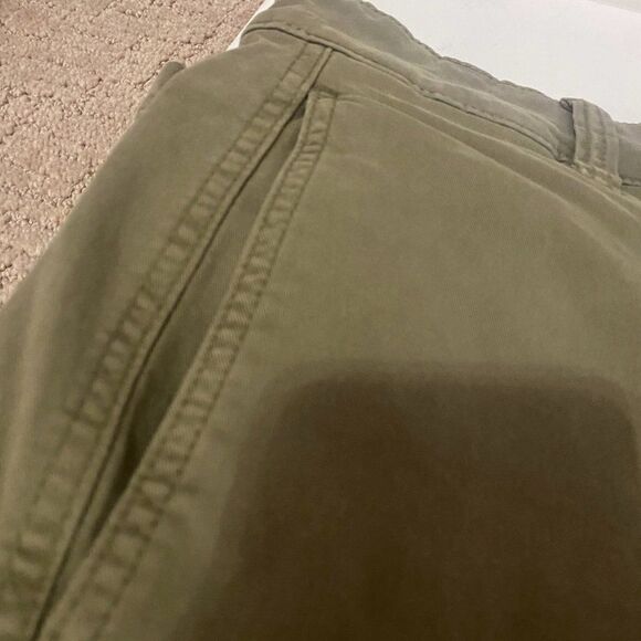 NWT Olive Green Chinos Khaki Straight Leg Pants Women's Size US 8‎ - Picture 8 of 14
